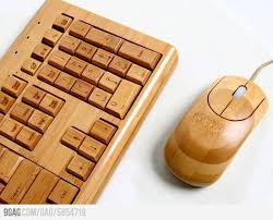 Bamboo Keyboard And Mouse Cool Gadgets Keyboard Geeky Gadgets