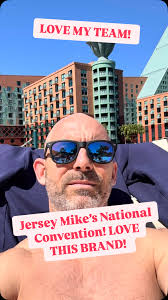 Flight delays, cancelled flights, 3am arrivals, Coach K, Danny Devito, my  favorite Jersey Mike’s team….all in a week’s work! #jerseymikes #work  #franchising