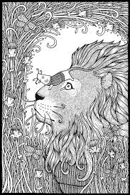 The lion and the mouse. The Lion And The Mouse By Anita Inverarity Lion And The Mouse Animal Coloring Pages Dance Coloring Pages