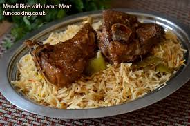 Mandi Is Arabic Fragrant Rice With Very Tender Meat The Most Authentic Way First Cook Meat With Spices Then Cook Lamb Kabsa Recipe Iftar Recipes Lamb Recipes