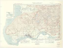 Check spelling or type a new query. Sault Ste Marie Ontario 1 63 360 Map Sheet 041k09 Ed 1 Ungridded 1939