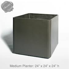 Each planter weighs 15.5 lbs. Mid Century Modern Pots And Planters Square Planter 24 H Stardust