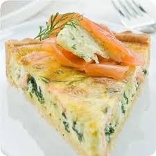 Salmon And Spinach Quiche A French Delicacy Spinach Quiche Salmon Quiche French Delicacies