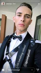 Adam Rippon's Leather Harness At The Oscars Is Gay AF And We Are Here For It