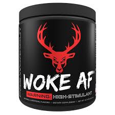 Woke Af High Stimulant Pre Workout Buckedup Com