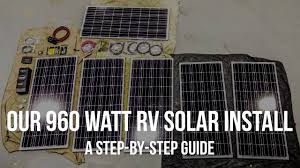 For those who install solar panels in 2021, the average savings are $1,492 per year, according to solarreviews. Our 960 Watt Rv Solar Install A Step By Step Guide Youtube