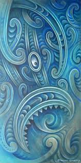 maori manaia by daniel ormsby love the colour maori art maori patterns nz art