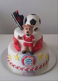 Guten abend zusammen :).meine 4. Fc Bayern Munchen Cake Cake By Tortetortice Cakesdecor