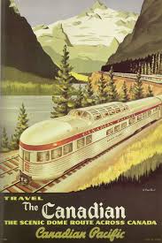 Pin By Christian Baumgartner On Art Train Posters Travel Posters Canadian Travel