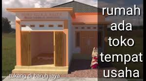 Beberapa toko menjual berbagai jenis barang yang masyarakat inginkan dan butuhkan seperti barang elektronik, sembako, produk fashion dan lain sebagainya. Rumah Ada Toko Tempat Usaha Youtube