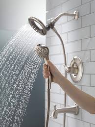 Inspired By A Strong Presence In Nature Like That Of A Tree With Reaching Branches The Linden Bath Collection Shower Faucet Shower Tub Tub And Shower Faucets