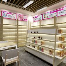 Every beauty lover is always on the hunt for the best beauty deals, and when there are cheap beauty deals, shopping becomes ev. Beauty Shop Decoration Layout Store Display Design Store Design Interior Display Furniture