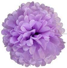 Read on for instructions on how to create one (or multiples!) flower backdrop. Tissue Paper Pom Pom Flower Ball 6inch Lilac