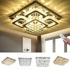 Make an impactful addition with gorgeous ceiling lights from our latest lighting collection. Chrome Crystal Shining Ceiling Light Led Chandelier Lamp Mount Living Bedroom Uk Cheap Chandeliers Uk