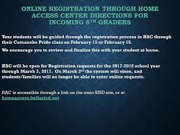 Keller Middle School 8th Grade Registration On Slides Ppt Download