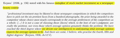Are you a beauty aficionado,. Lionel Page On Twitter First Interesting Fact The Beauty Contest Game Is Often Thought To Have Been Invented By Keynes Because Of His Discussion Below But It Is Actually A Case Of