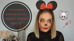 See more ideas about birthday halloween party, halloween birthday, minnie mouse halloween. Halloween Makeup Series Creepy Minnie Mouse Katjaspanka Youtube