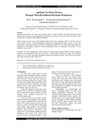 Buku tes buta warna asli yang banyak. Pdf Aplikasi Tes Buta Warna Dengan Metode Ishihara Berbasis Komputer Awang Harsa Kridalaksana Academia Edu