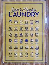 Symbols, rather than words, were chosen to better convey information around the world. Laundry Symbol Wikipedia