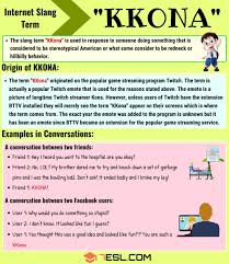 Kkona Meaning How Do You Define The Useful Slang Term Kkona 7esl Meant To Be Learn English Learn English Vocabulary
