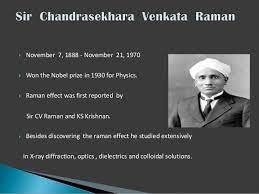 So finally, you have completed this inspirational biography of cv raman. Raman Effect