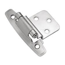 Hickory Hardware 3 8 Inch Inset Surface Hinge Pair Satin Silver Cloud Self Close P295 Sc Hickory Hardware Traditional Cabinets