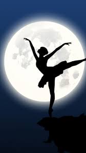 Ballerina Silhouette Moon Dance 720x1280 Wallpaper Dance Silhouette Silhouette Art Silhouette Drawing