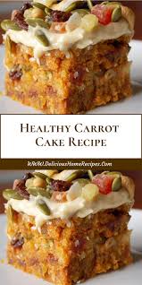 Healthy Carrot Cake Recipe Carrot Cake Recipe Healthy Healthy Carrot Cakes Carrot Cake Recipe