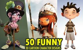 50 Funny Cartoon Characters And 3d Models Design Inspiration Cartoon Character Design Character Design Inspiration Funny Cartoon Characters