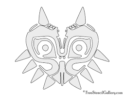 After obtaining all 20 normal masks, completing trials inside the moon.; The Legend Of Zelda Majora S Mask Stencil Halloween Pumpkin Stencils Majoras Mask Legend Of Zelda Majoras Mask