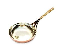 Atlas Soy Turkiye Hammered Thick Copper Silver Lined Frying Pan 10 26 Cm Click Image For More Details Copper Frying Pan Silver Line Small Dining Area