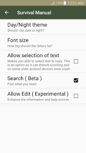 It contains a bunch of information about various things and situations. Offline Survival Manual For Android Apk Download