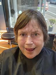Before and after of this new Lovely, Debbie McFarlane! Full hilite/lowlite,  cut and style!