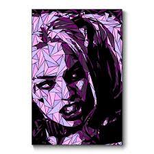 Product colors may vary slightly depending on screen resolution, all sizes are within a close approximation, designs over 22 may arrive in multiple pieces for easier application,this mural decal is made from 100% interior safe, removable, quality adhesive vinyl. Harley Quinn Abstract Wall Art Canvas Print