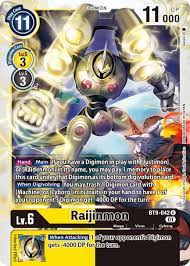 Raijinmon - X Record - Digimon Card Game