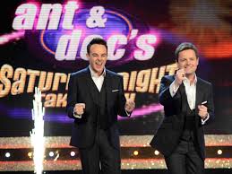 Ant & dec's saturday night takeaway (referred to simply as saturday night takeaway or snt) is a british television variety show, created and presented by anthony mcpartlin and declan donnelly. What Time Does Ant Dec S Saturday Night Takeaway Start And Where Is It Filmed All The Details And How To Watch New Itv Series Live Mirror Online