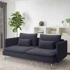 Soderhamn 3er Sofa Samsta Dunkelgrau Ikea Osterreich