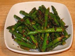Asparagus With Ginger Manjula S Kitchen Indian Vegetarian Recipes Indian Food Recipes Vegetarian Ginger Recipes Vegetarian Recipes