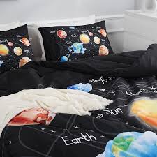 Buy Ylehoc Solar System Comforter Set Twin Outer Space Bedding Set 3 Pieces 1 Universe Planets Theme Comforter And 2 Pillow Cases For Boys Kids Ultra Soft Microfiber All Seasons For Bedroom Sofa