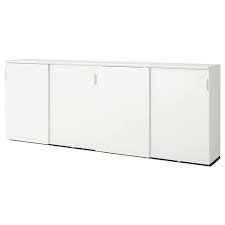 Havsta Storage With Sliding Glass Doors Gray 111 3 8x14 5 8x52 3 4 Ikea Ikea Galant Storage Cabinets Ikea Storage Cabinets