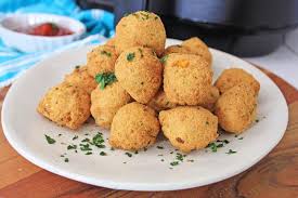 Now, back to these air fryer hush puppies, i made. Air Fryer Hush Puppies 10 Minutes Savor Savvy