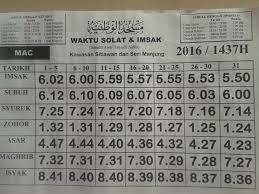 Juara seri manjung no 486 tingkat 2 persiaran sm23 2b fasa 2b sitiawan 2020. Jom Ngaji Wahai Warga Manjung Jadual Waktu Solat Bagi Daerah Manjung Bulan Mac 2016