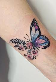 The shading also gives the art work more depth and contour to the shape of the body. 15 Small Simple Butterfly Tattoo Ideas Brighter Craft