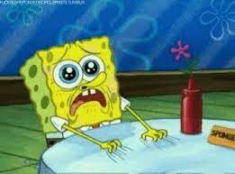 I Can Feel You Lil Sponge Spongebob Crying Cartoon Spongebob Wallpaper