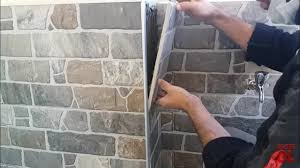 Tv Arkasi Dogal Gorununumlu Seramik Doseme Naturstein Natural Stone Youtube