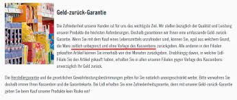 Umtauschen Bei Lidl Wissenswertes Ratgeber