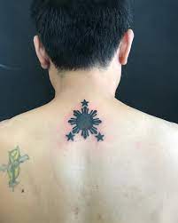Filipino Sun And Star For An Awesome Dude Richard Always Fun Getting To Tattoo And Meet New People From All Over Gott Filipino Tattoos Picture Tattoos Tattoos
