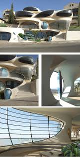 Futuristic Free Shaped Structure By Architect Ephraim Henry Pavie Biomorphic House Video Http Futuristic Home Modern Architecture Futuristic Architecture