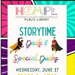 Storytime AM: Dads & Special Dudes!