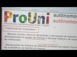 O período de inscrição é de 12 a 15 de janeiro de 2021, no site do prouni. Prouni Autonomos Youtube